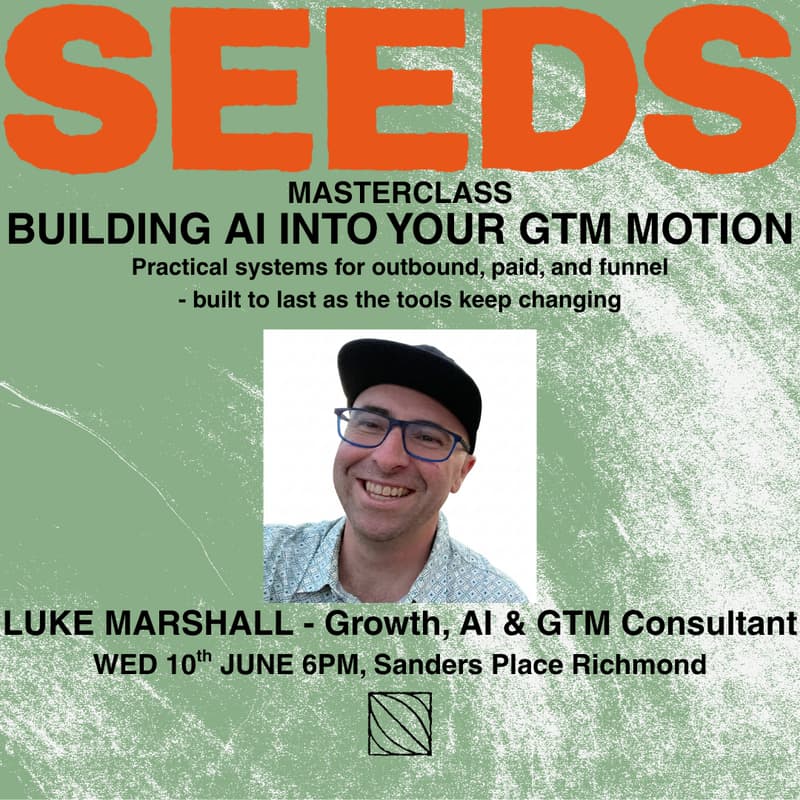 Masterclass: Building AI into your GTM Motion