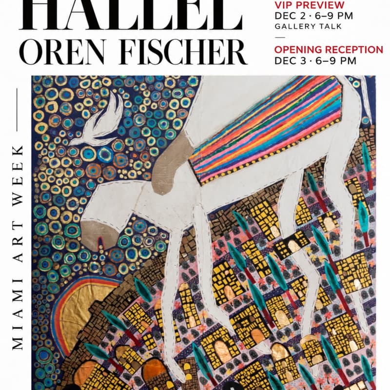 Cover Image for HALLEL | Oren Fischer & UBAB | Opening Reception