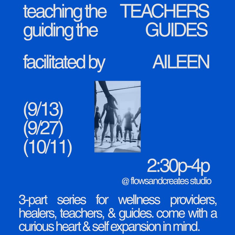 Cover Image for Teaching Teachers & Guiding Guides (2/3: Portals of Permission Growing in Gratitude)