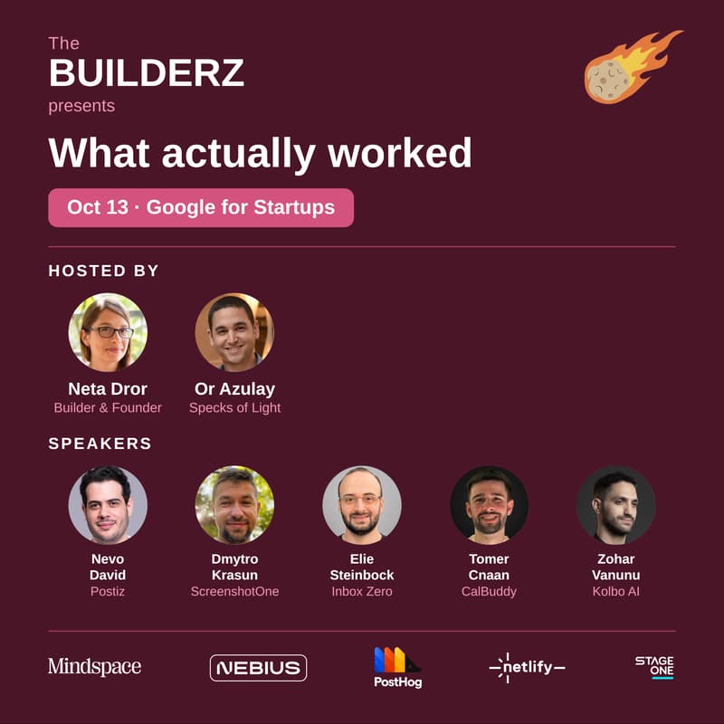 Cover Image for The BUILDERZ: What Actually Worked