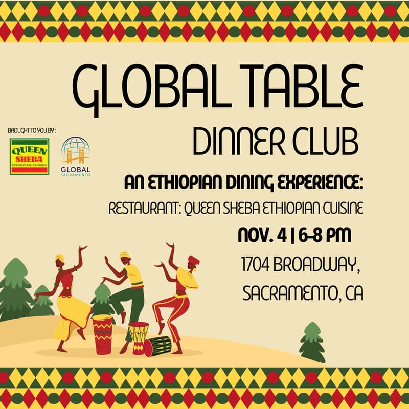 Cover Image for Global Table: Queen Sheba Ethiopian Cuisine