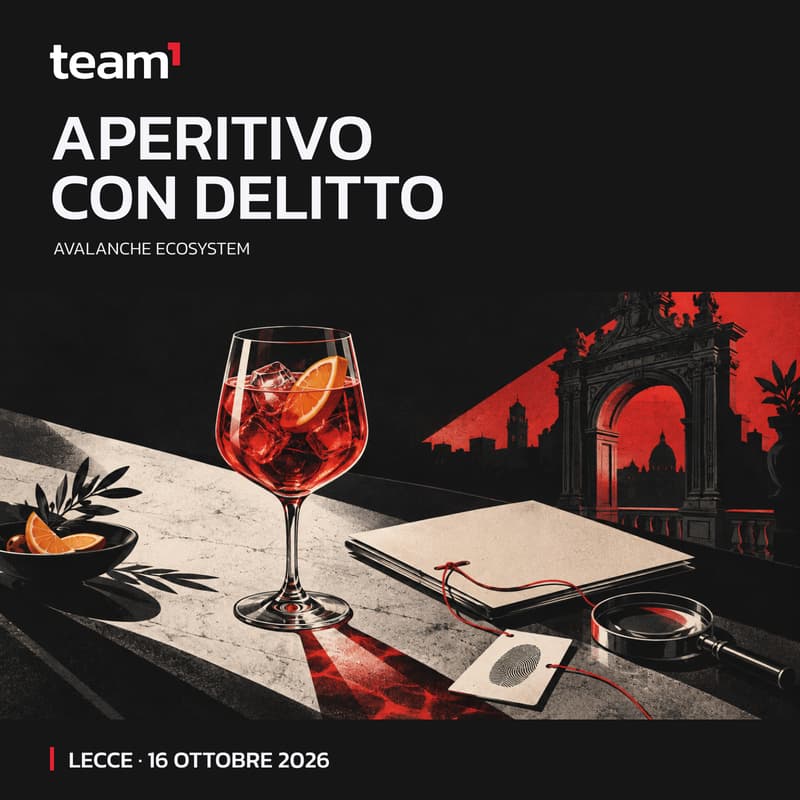 Cover Image for Aperitivo con delitto | Avalanche Ecosystem