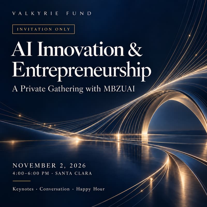 Cover Image for AI Innovation & Entrepreneurship: A Private Gathering with MBZUAI