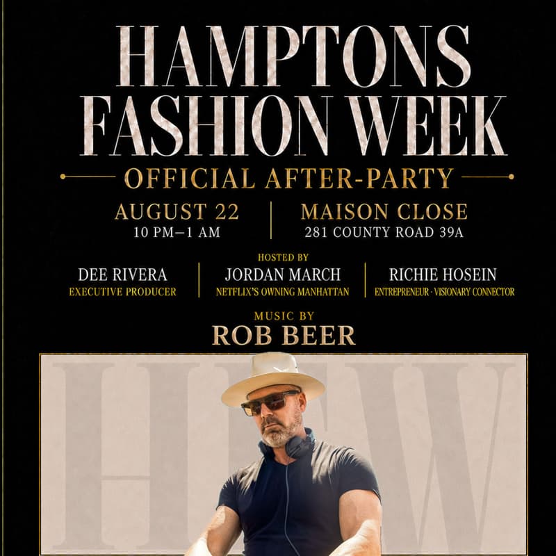 Cover Image for Hamptons After Party featuring DJ Rob Beer