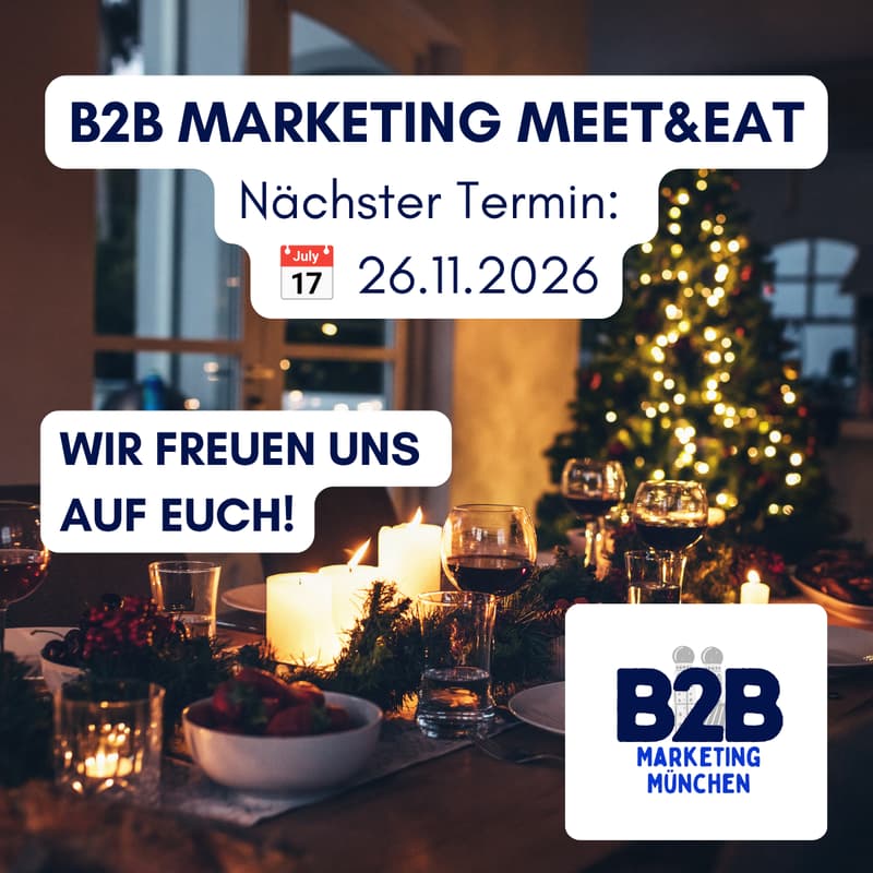 Cover Image for B2B Marketing München Meet&Eat