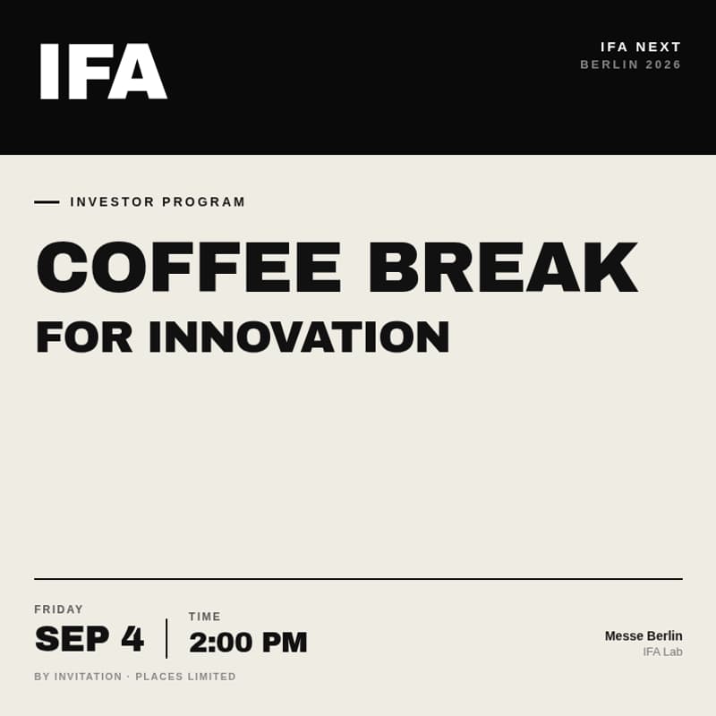 Cover Image for IFA Coffee Break for Innovation