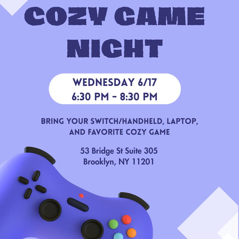 Cover Image for Cozy Game Night