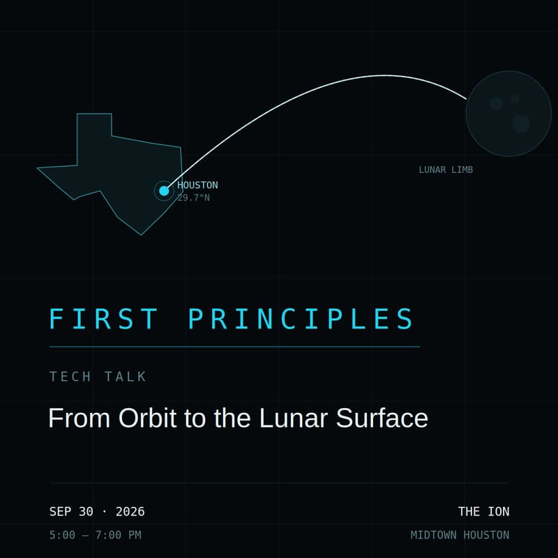 Cover Image for First Principles Tech Talk