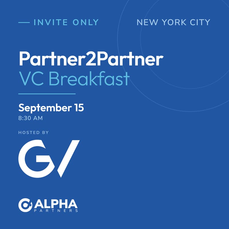 Cover Image for VC Partner2Partner Breakfast @ GV