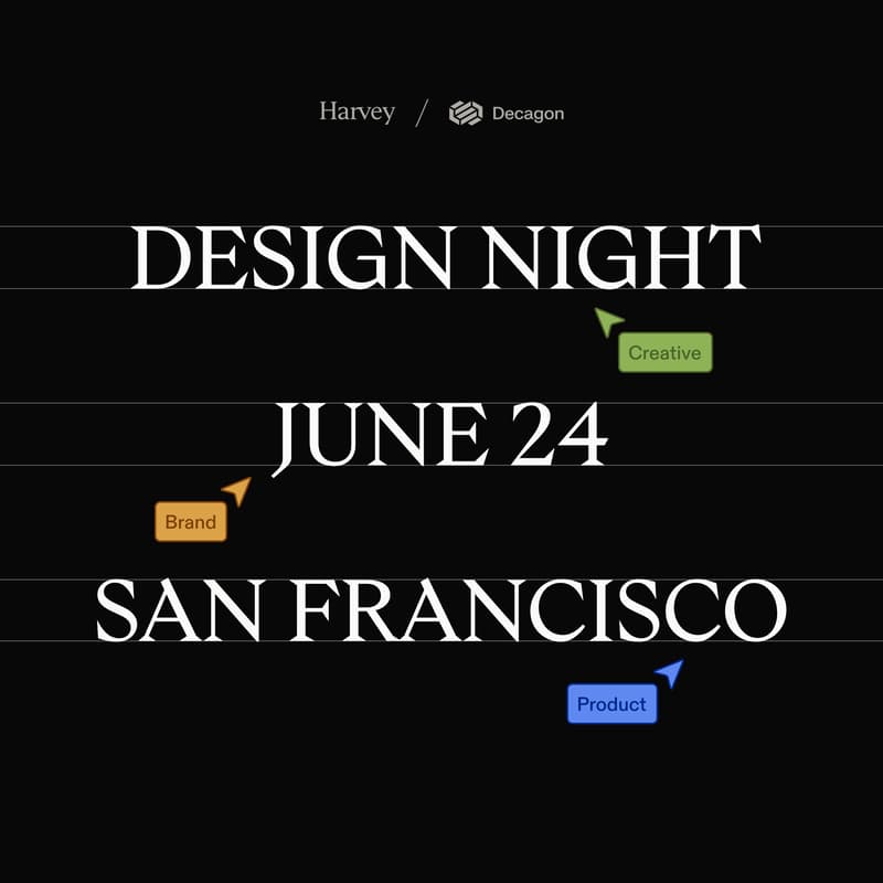 Cover Image for Harvey x Decagon Design Night