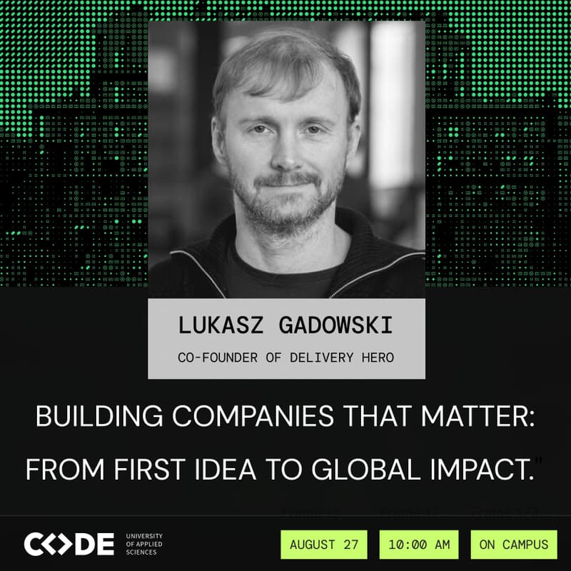 Cover Image for “Building Companies That Matter: From First Idea to Global Impact” with Lukasz Gadowski