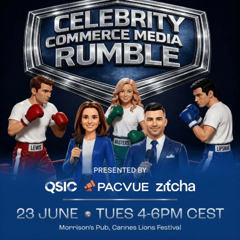 Cover Image for Celebrity Commerce Media Rumble @ Cannes
