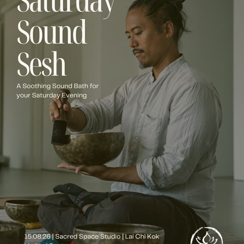Cover Image for A Saturday Sound Sesh: A Soothing Candle-Lit Sound Bath