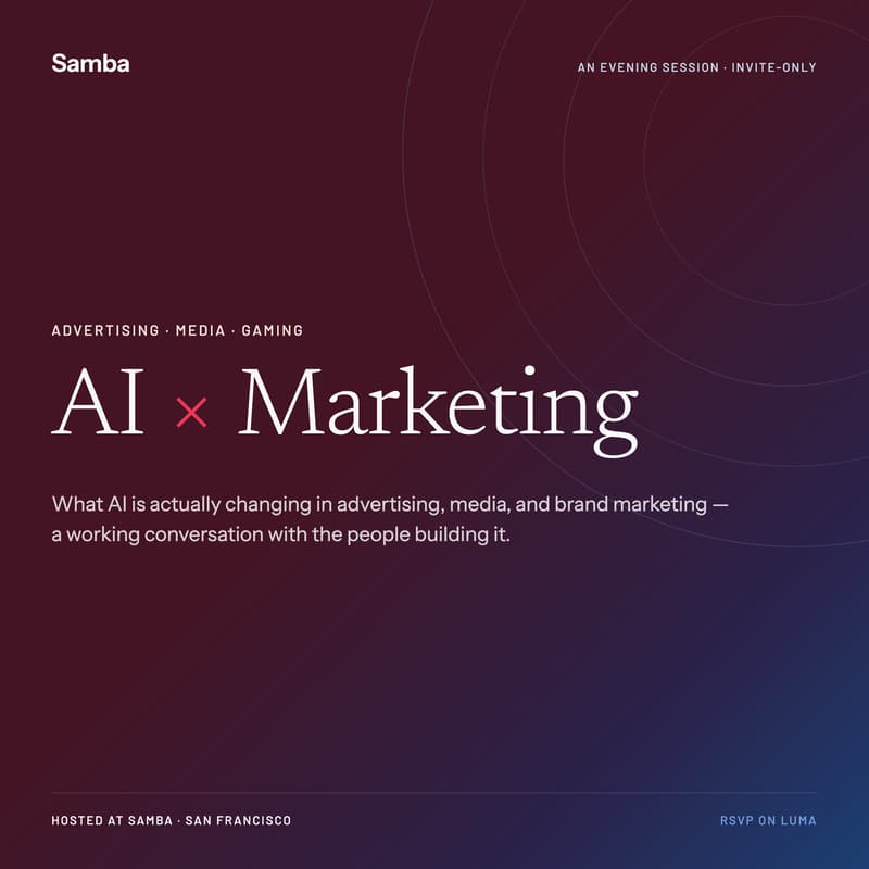 Cover Image for AI x Advertising: A Creative Industry Mixer