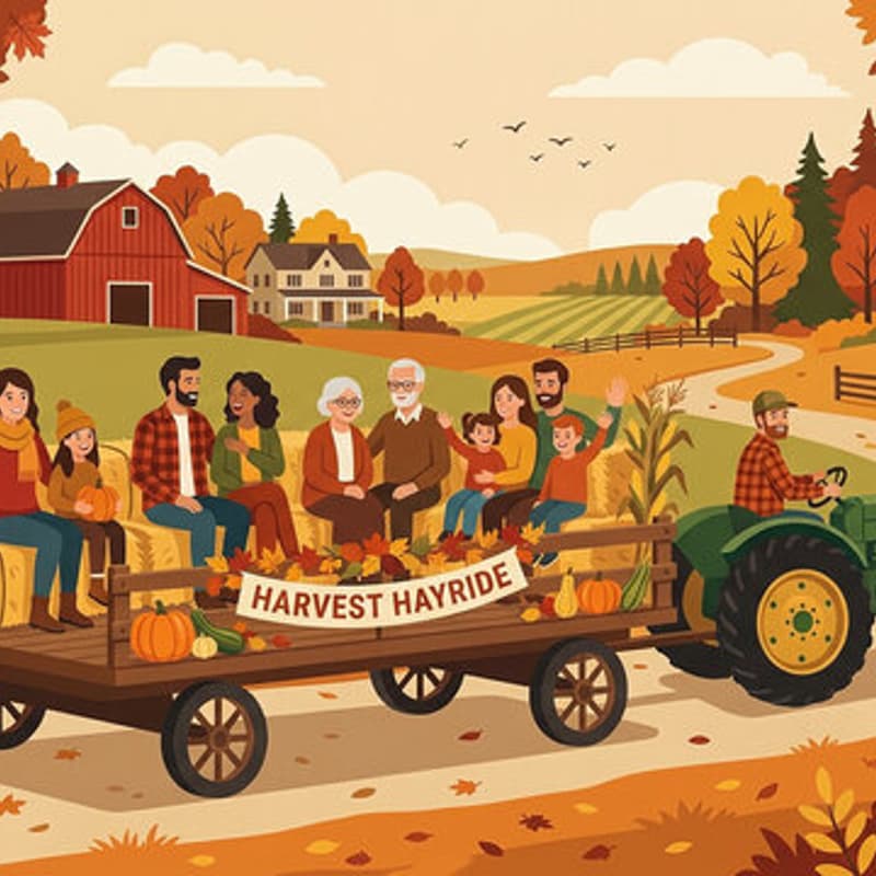 Cover Image for Preserve Hay Ride Sign up: 1:30pm-2pm