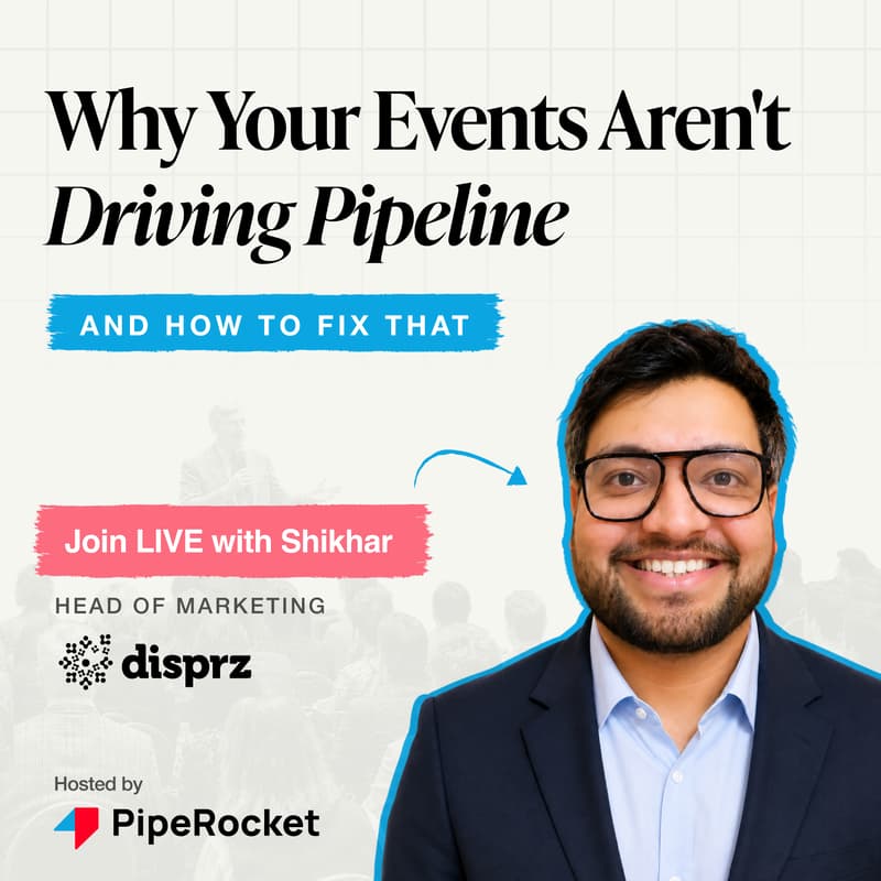 Cover Image for Why Your Events Aren't Driving Pipeline And How to Fix That