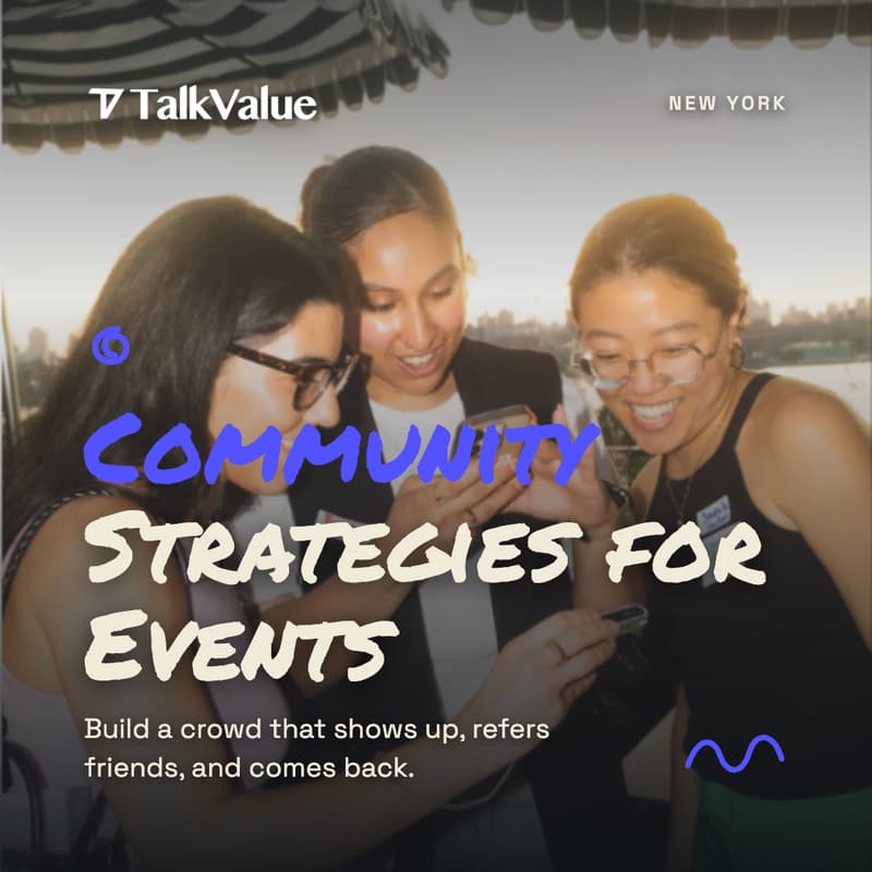 Cover Image for Community Strategies for Events