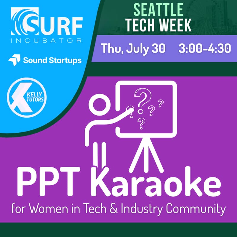 Cover Image for Improvised PPT Karaoke | Kelly Tutors x SURF Incubator x Sound Startups