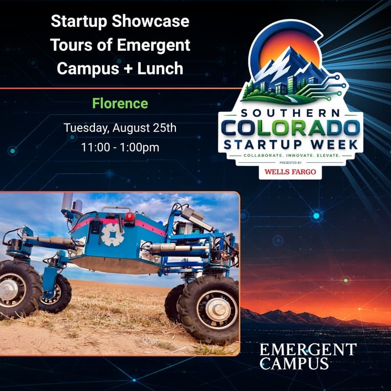 Cover Image for Startup Showcase Tours of Emergent Campus + Lunch
