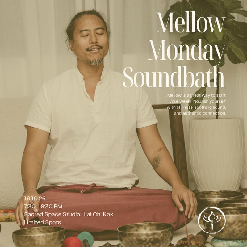 Cover Image for Monday Night Sound Bath at Sacred Space