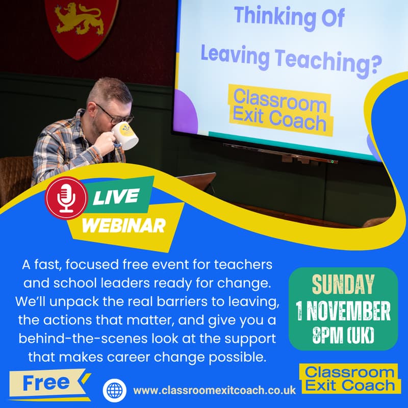 Cover Image for Thinking Of Leaving Teaching?