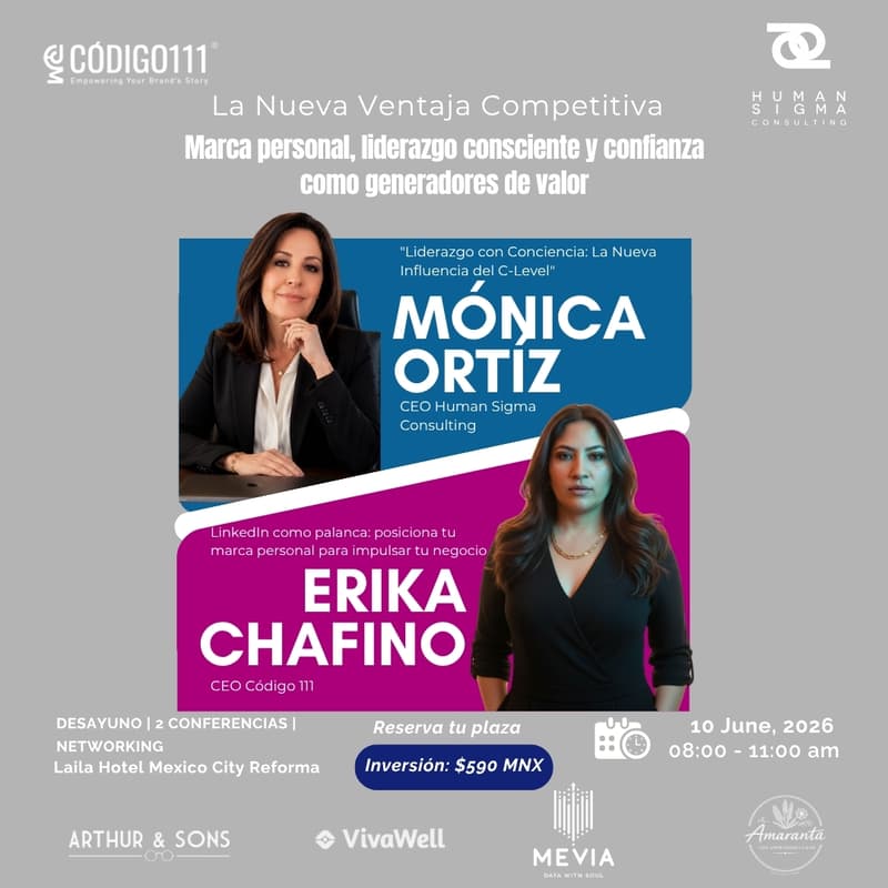 Cover Image for "La Nueva Ventaja Competitiva Marca personal, liderazgo consciente y confianza como generadores de valor"