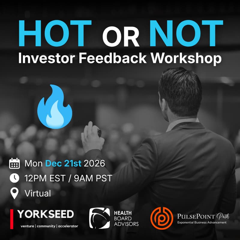Cover Image for HOT or NOT: Is your startup fundable or just interesting?: AgeTech | Senior Care