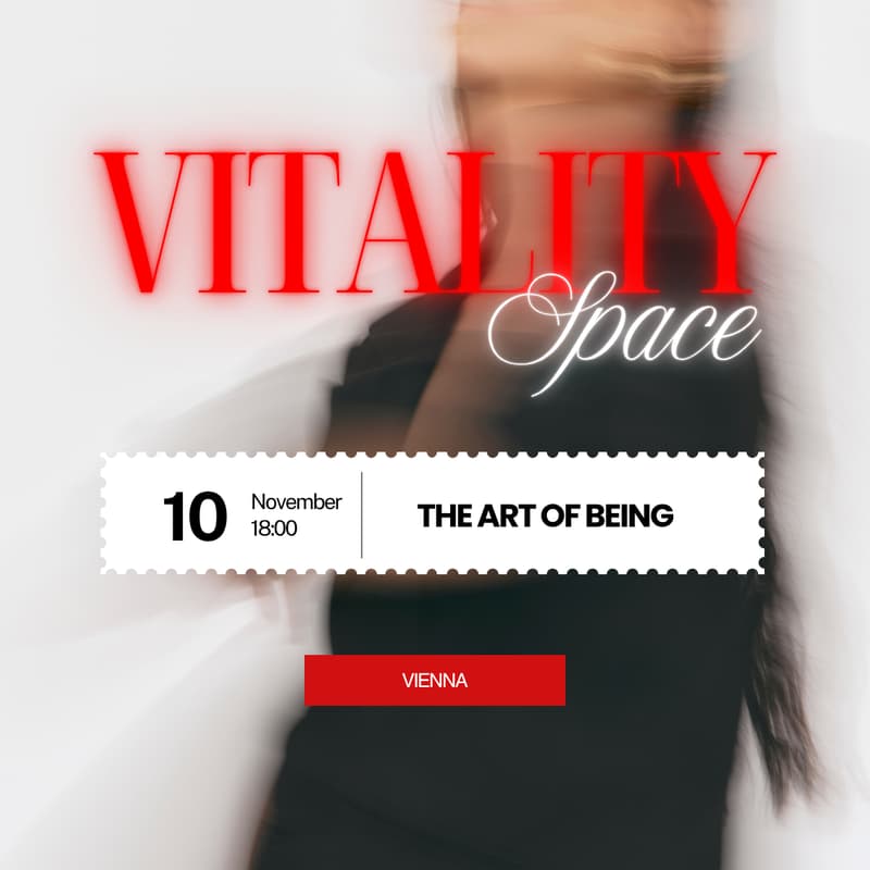 Cover Image for {VITALITY SPACE}. The Art Of Being