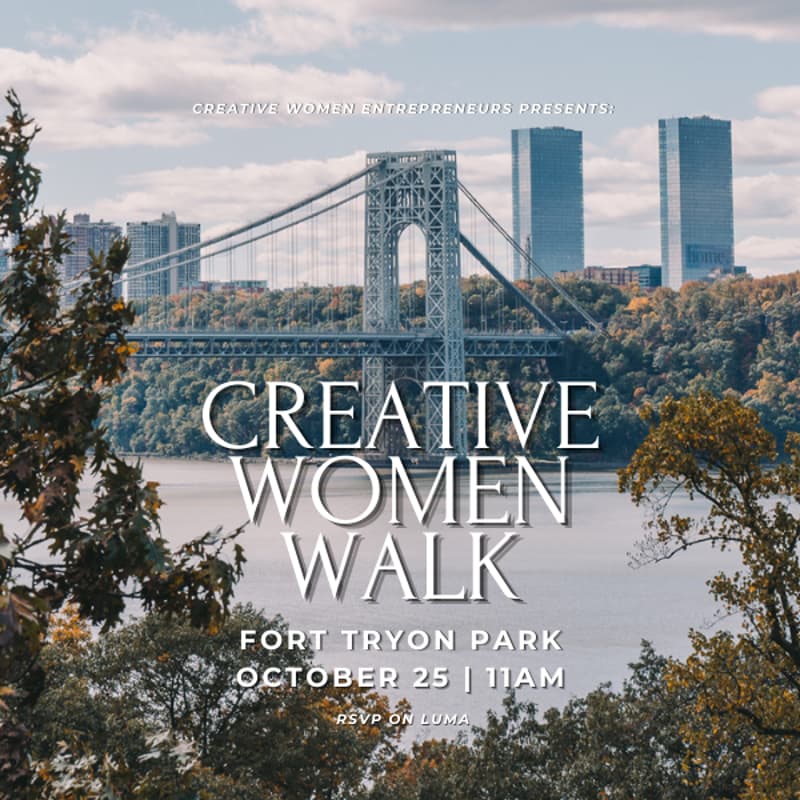 Cover Image for Creative Women Walk: Fort Tryon Park Foliage