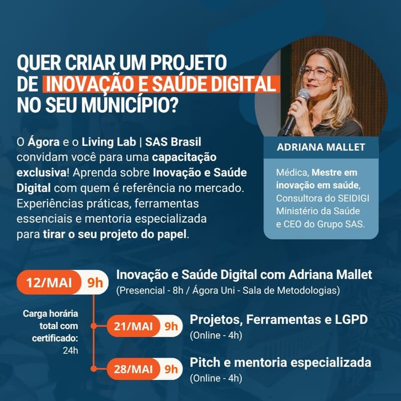 Cover Image for Capacitação em Inovação e Saúde Digital para Municipios