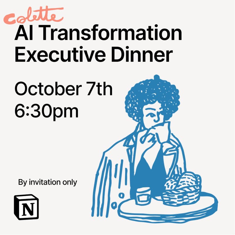 Cover Image for AI Transformation Executive Dinner