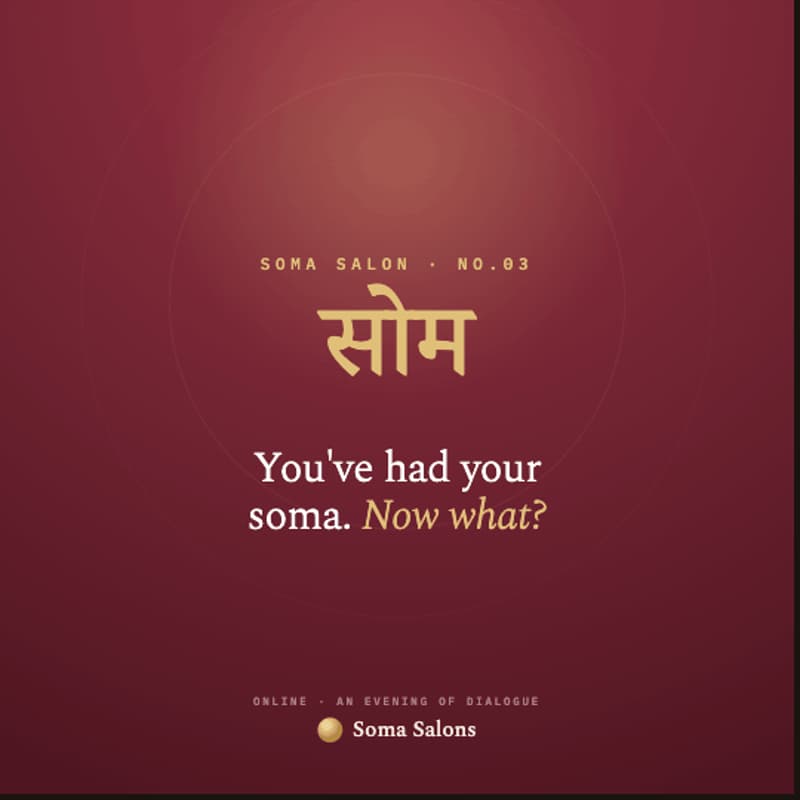 Cover Image for Soma — "You've Had Your Soma. Now What?"
