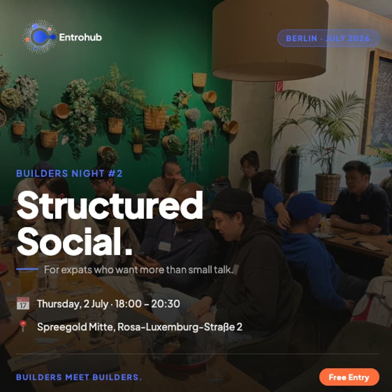 Cover Image for Entrohub · Builders Night #2