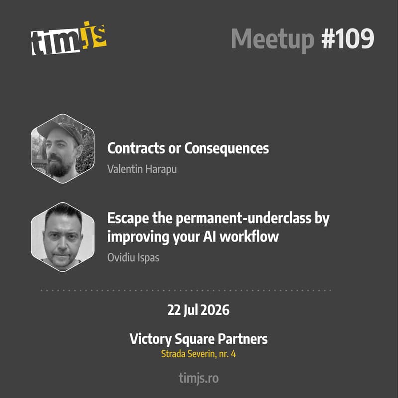 Cover Image for tim.js meetup #109