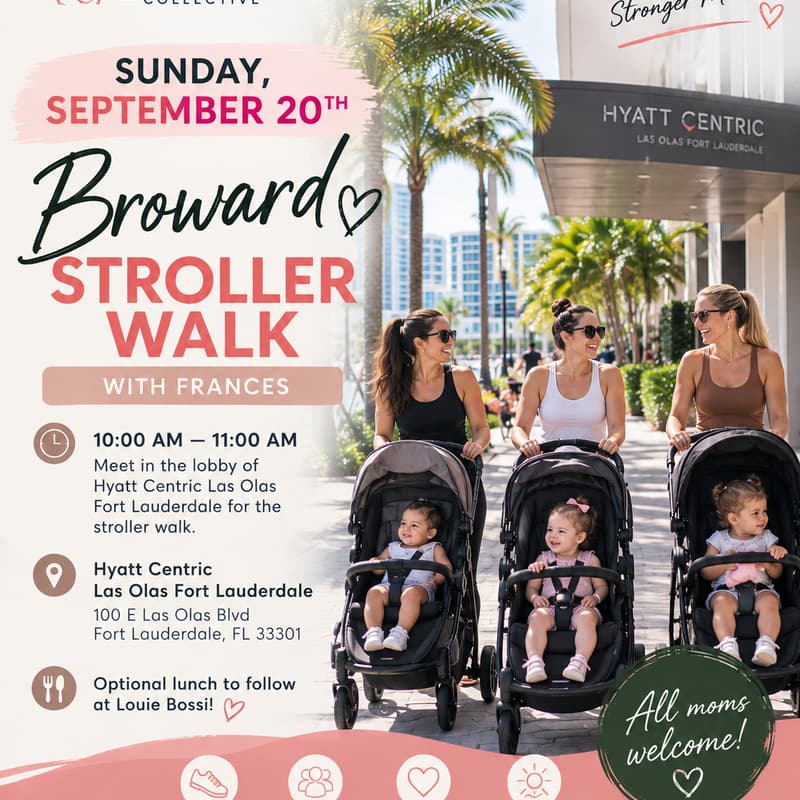 Cover Image for Broward Stroller Walk with Frances!