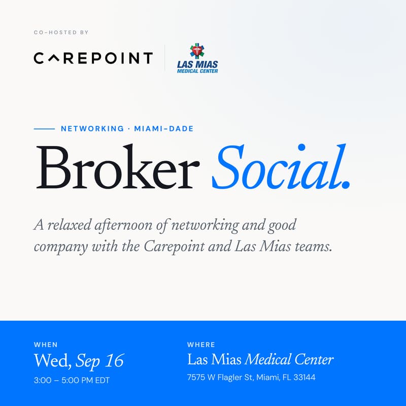 Cover Image for Broker Social · Carepoint × Las Mias Medical Center