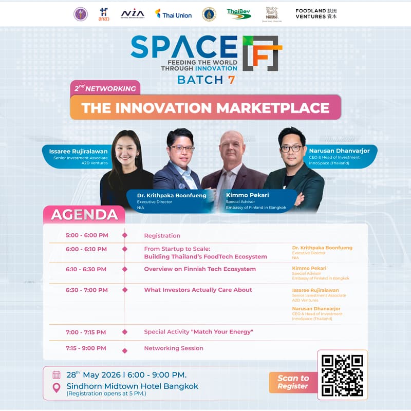 Cover Image for SPACE-F Batch 7 : 2nd Networking : The Innovation Marketplace