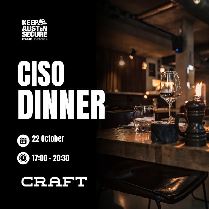 Cover Image for CISO Dinner w/ Craft Ventures