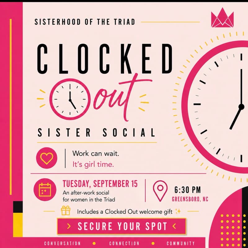Cover Image for Clocked Out Sister Social