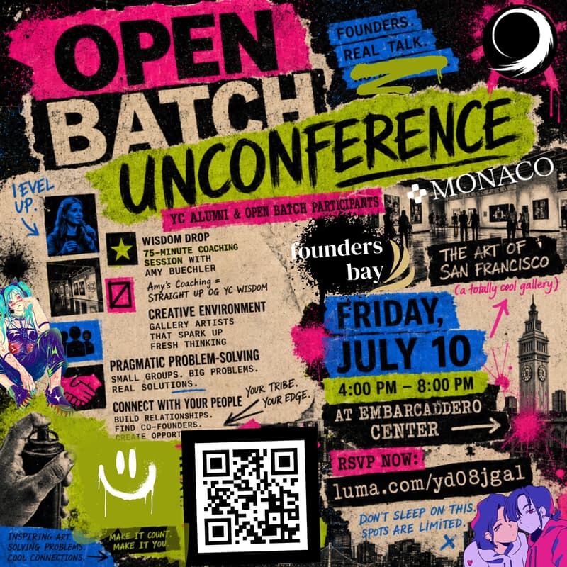 Cover Image for Open Batch Unconference - How to Match Your Startup Ambitions