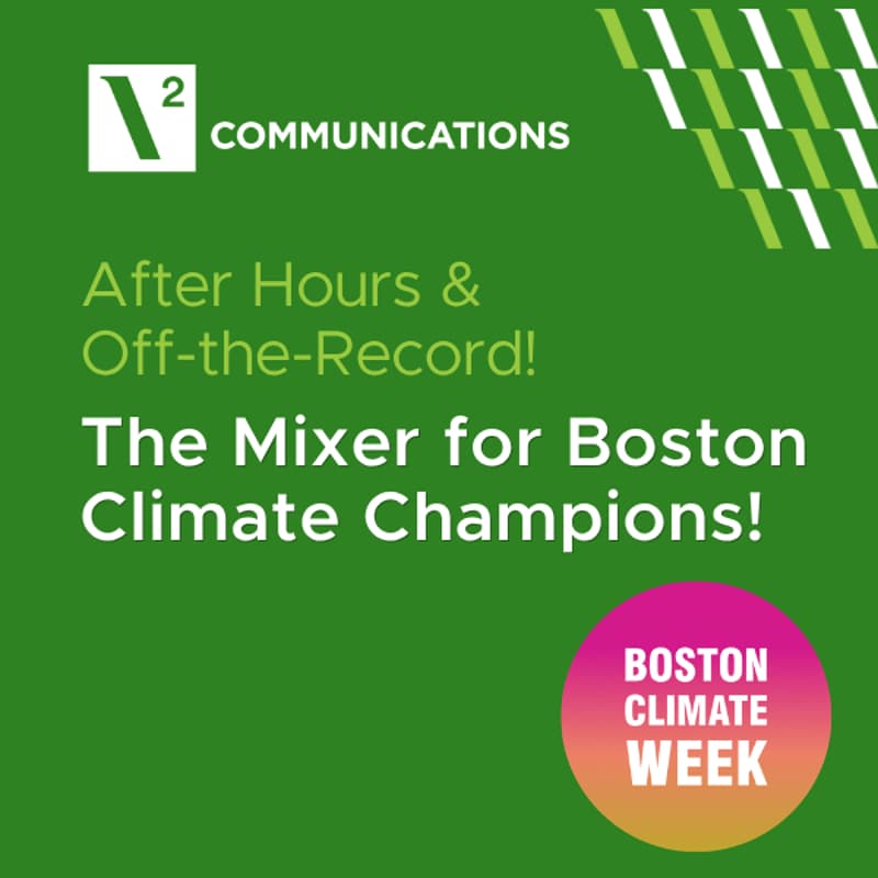 Cover Image for After Hours & Off-the-Record Conversations: A Mixer for Boston's Climate Champions