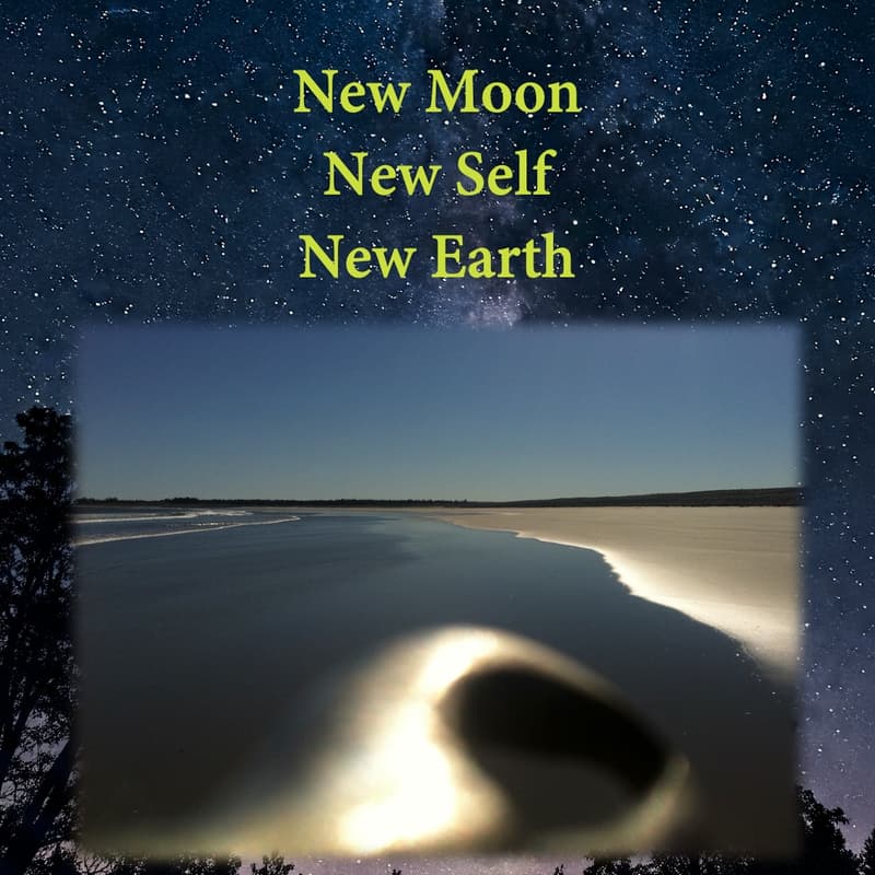 Cover Image for New Moon, New Self, New Earth: An Invitation to Inspired Inquiry