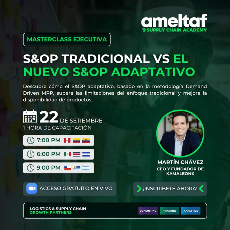 Cover Image for S&OP Tradicional vs el Nuevo S&OP Adaptativo