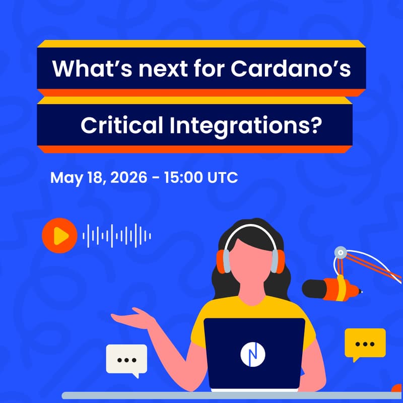 Cover Image for X Space: What’s next for Cardano’s Critical Integrations?