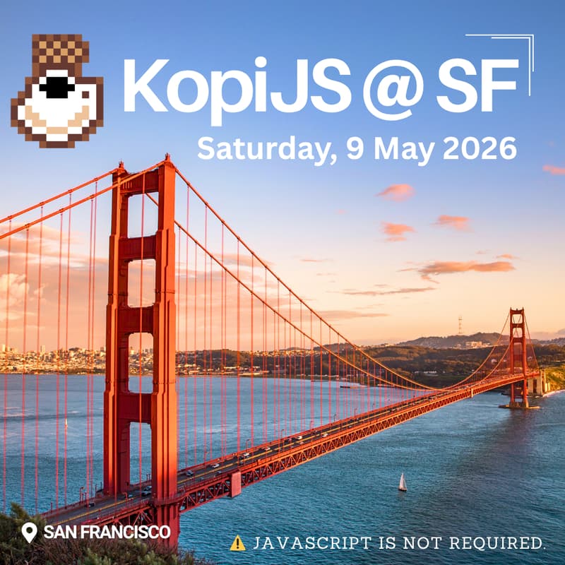 Cover Image for KopiJS @ SF