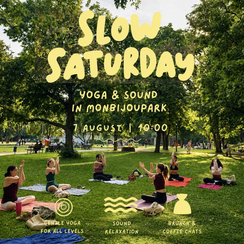 Cover Image for Slow Saturday: Yoga in Monbijouparl