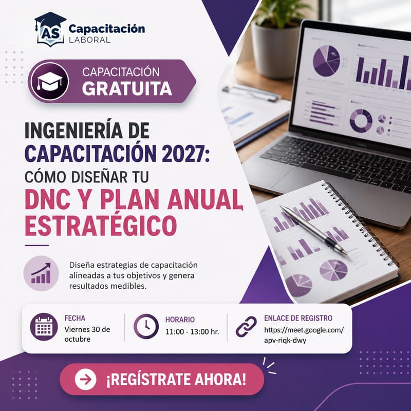 Cover Image for Ingeniería de Capacitación 2027: Cómo Diseñar tu DNC y Plan Anual Estratégico