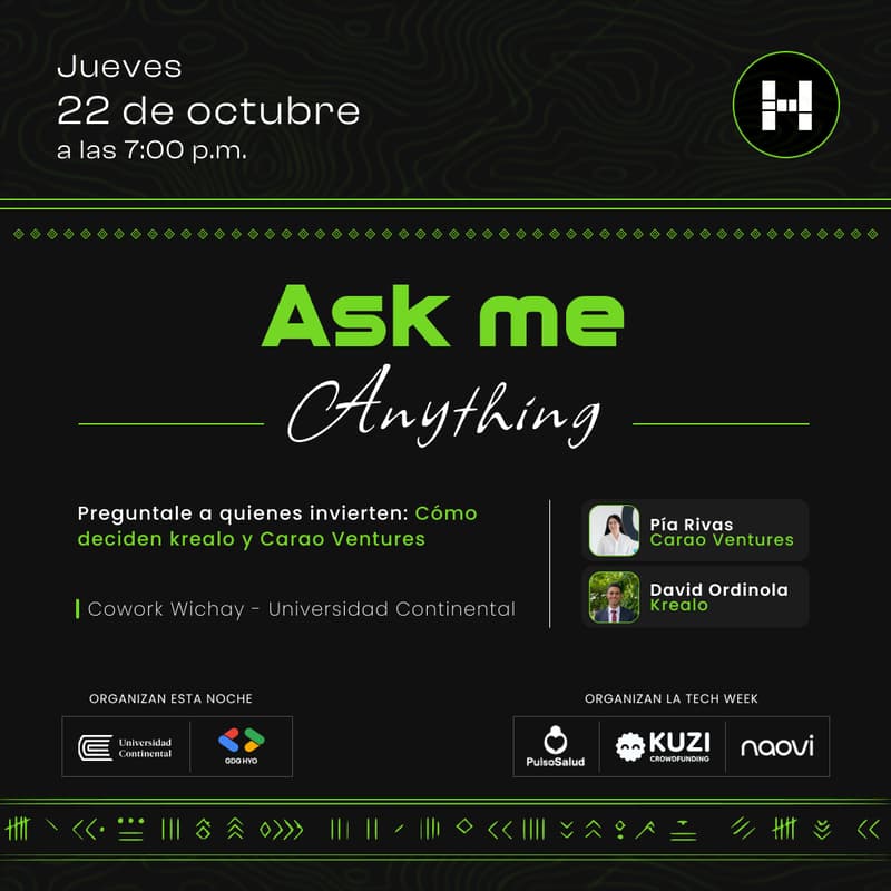 Cover Image for Ask Me Anything: cómo deciden Krealo y Carao Ventures