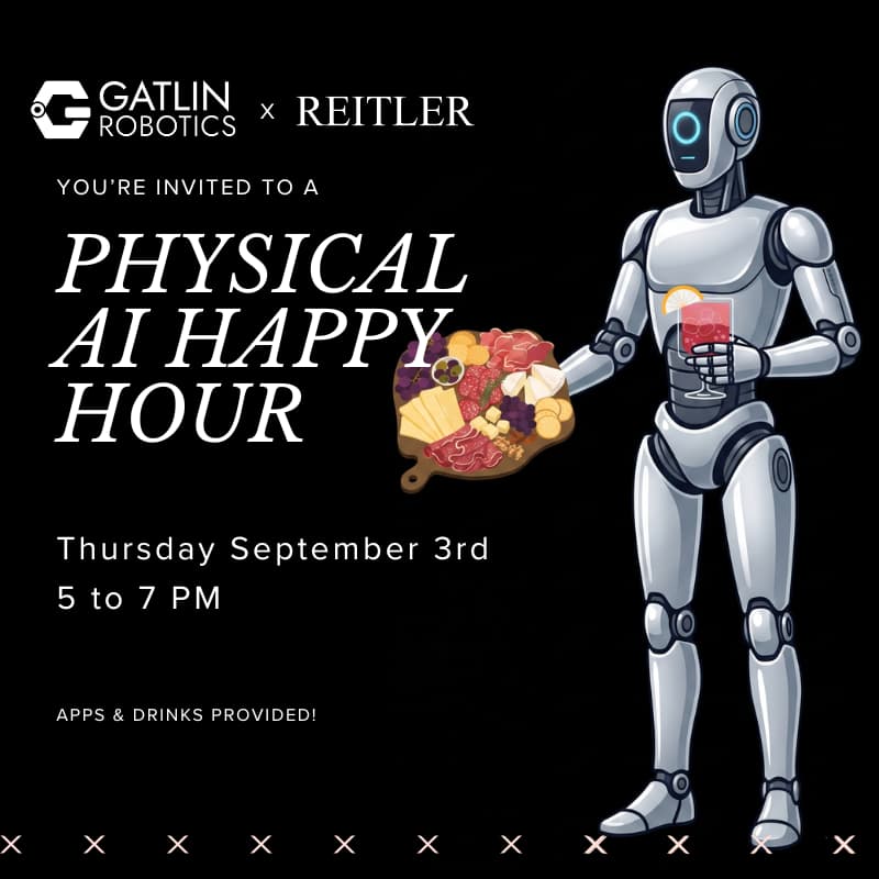 Cover Image for Gatlin Robotics: Physical AI Demo & Happy Hour