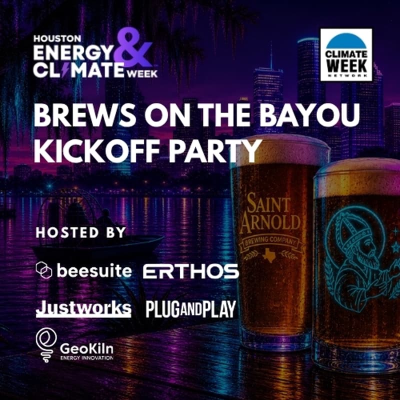 Cover Image for Houston Energy & Climate Week Kickoff Party: Brews on the Bayou